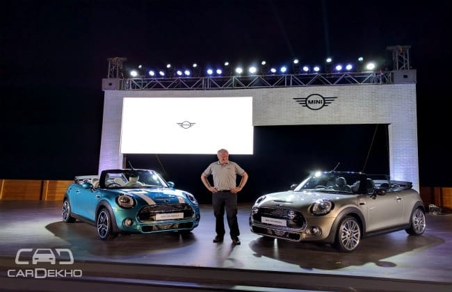2016 Mini Cooper Convertible Launched at Rs. 34.9 lakh