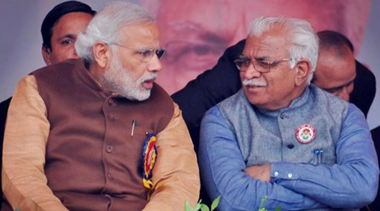 primeminister narendra modi talk to maohar lal khattar on jat row 