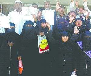 protest of angry villagers against Kotedar,s arbitrary 