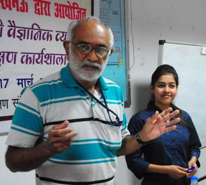 senior scientist narendra nayak in   lucknow