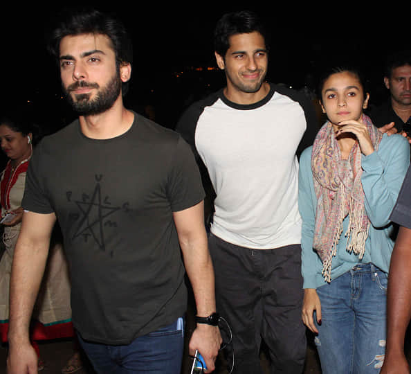 Sidharth Malhotra holds Alia's dupatta