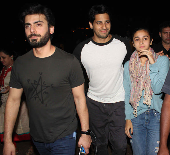 Sidharth Malhotra holds Alia's dupatta