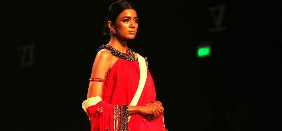 Amazon India Fashion Week second day ramp walk