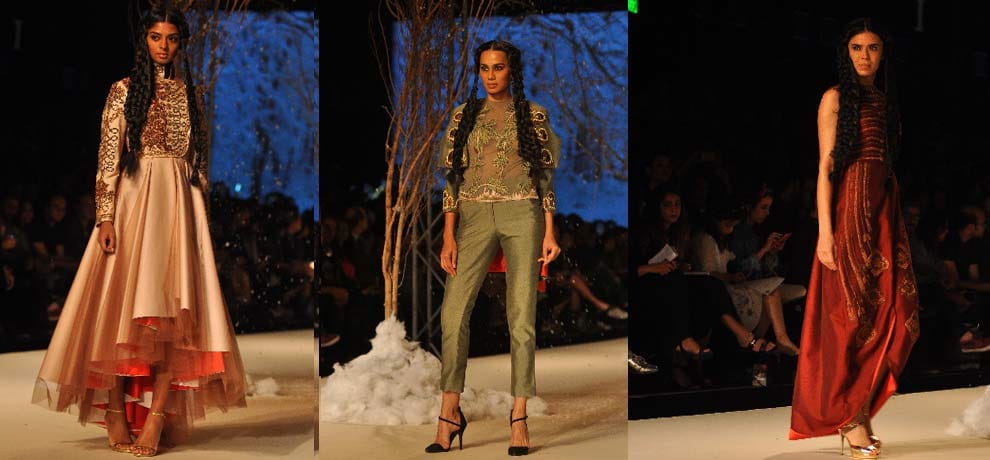 Amazon India Fashion Week second day ramp walk