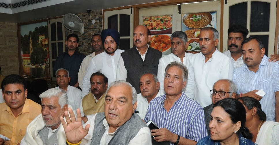 haryana congress, bhupinder hooda, lunch diplomacy, political news, haryana news