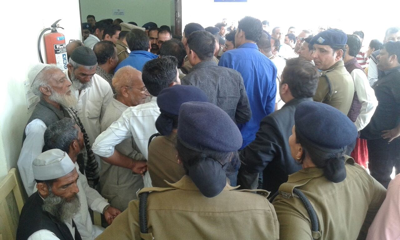 bjp mla ganesh joshi arrest, police force deploy in dehradun