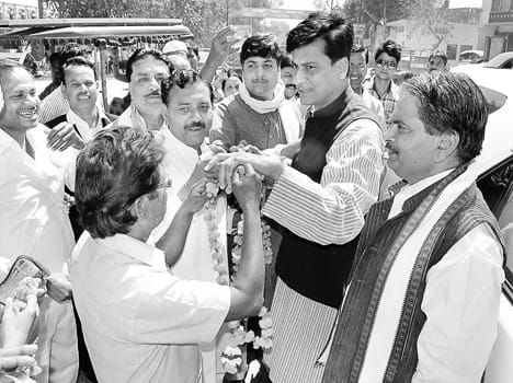 Congress state president's welcome