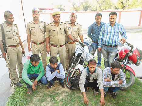 Gang of criminals was nabbed from Kanpur