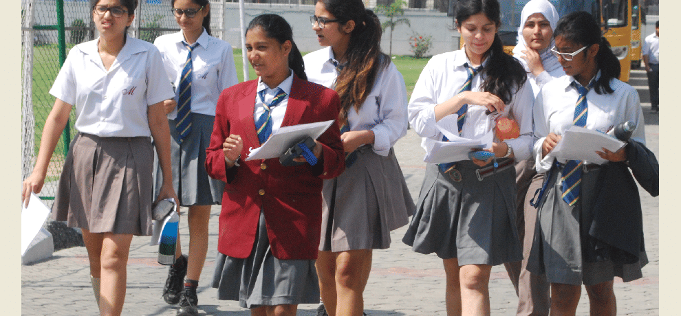 10th exam conducted peacefully in faridabad