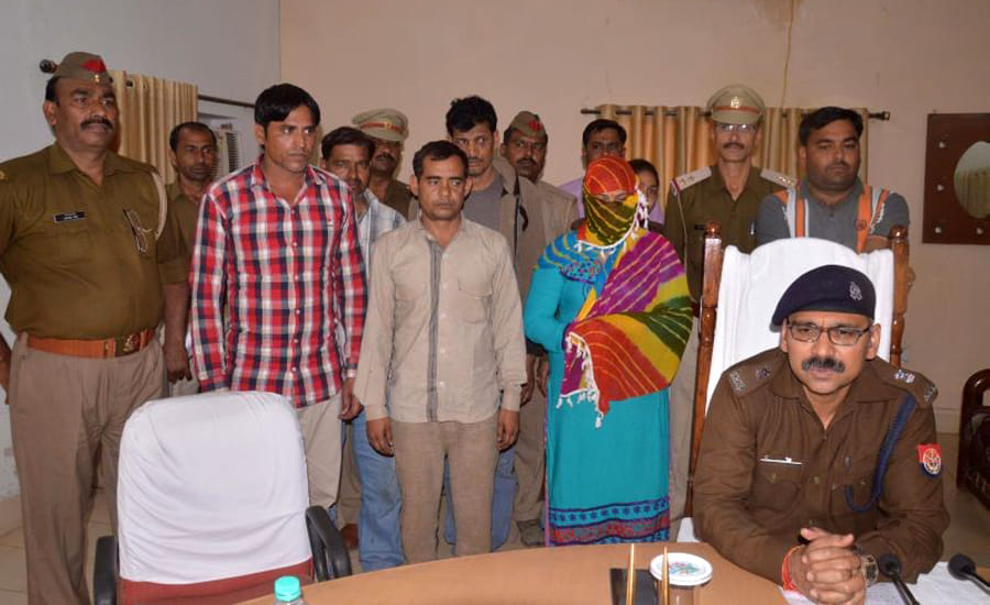 Girl trafficking gang busted by UP Cops, five arrested 