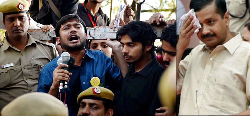 kejriwal waited for kanhaiya kumar for an hour and cancelled meeting