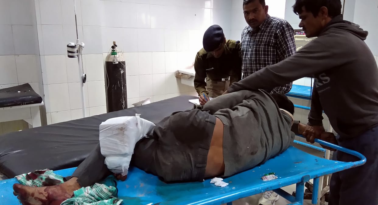 man hit by train
