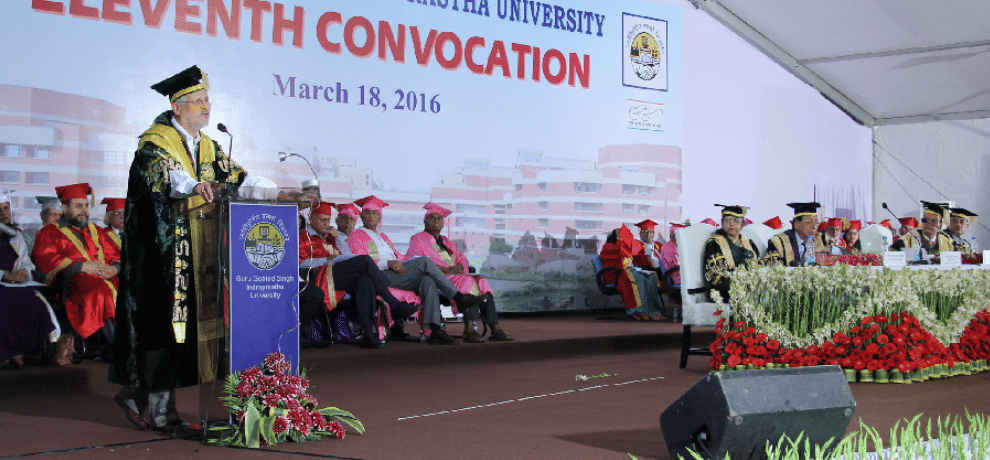 IP University Convocation war arrived, the big message