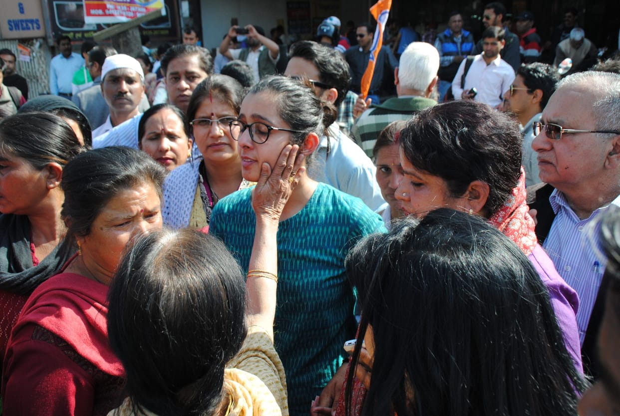 congress government wants politics murder of my father: neha joshi.