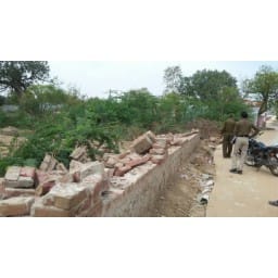 narnaul, notice, angry, boundry, sdm