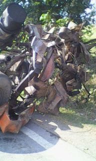 Pits by truck to another truck robbed, two dead 1