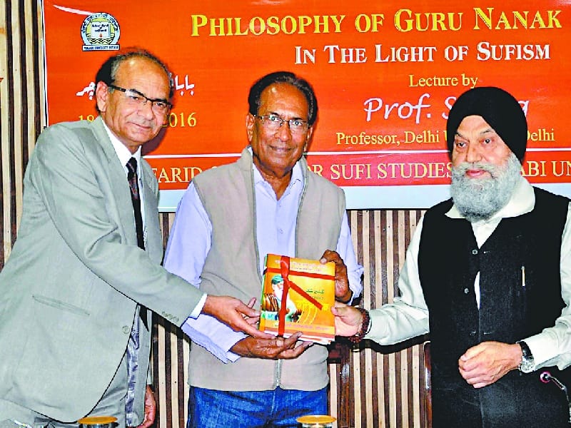 Sufi Lecture, PU Patiala, Guru Nanak, Baba Farid, VC Pu, Patiala