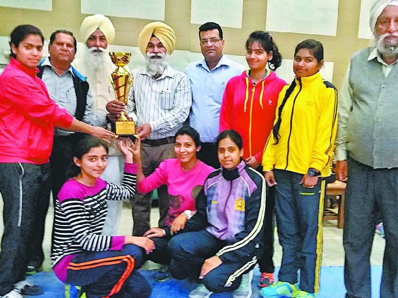 Fencing Punjab University, Patiala in women, men Gurdaspur, Patiala