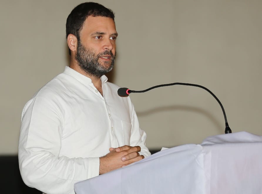 rahul gandhi attack on rss and manu ideology