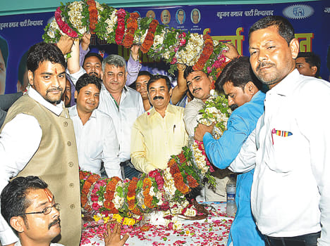 sandeep sharma mlc candidate of bsp