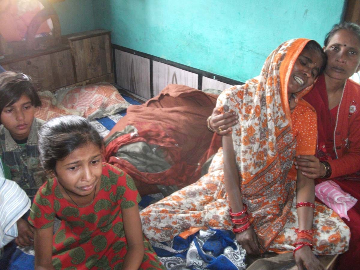 Mother and father in law Blew daughter in law alive