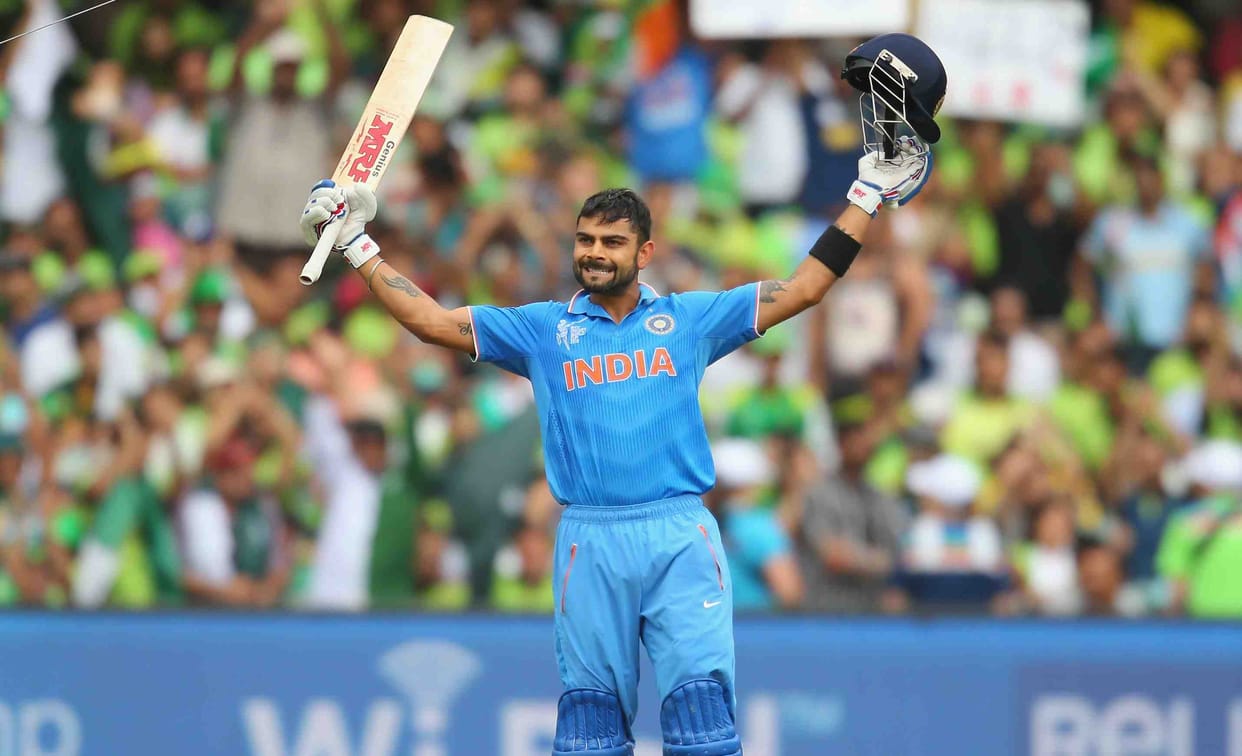 virat getting birthday wishes from every were 