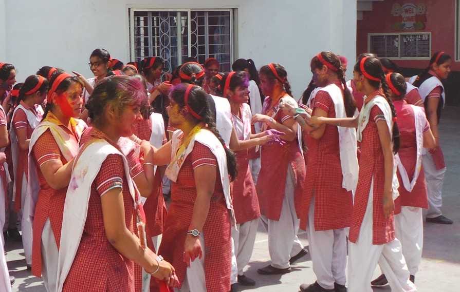 Olympiad winners Rewarded, celebrated Holi