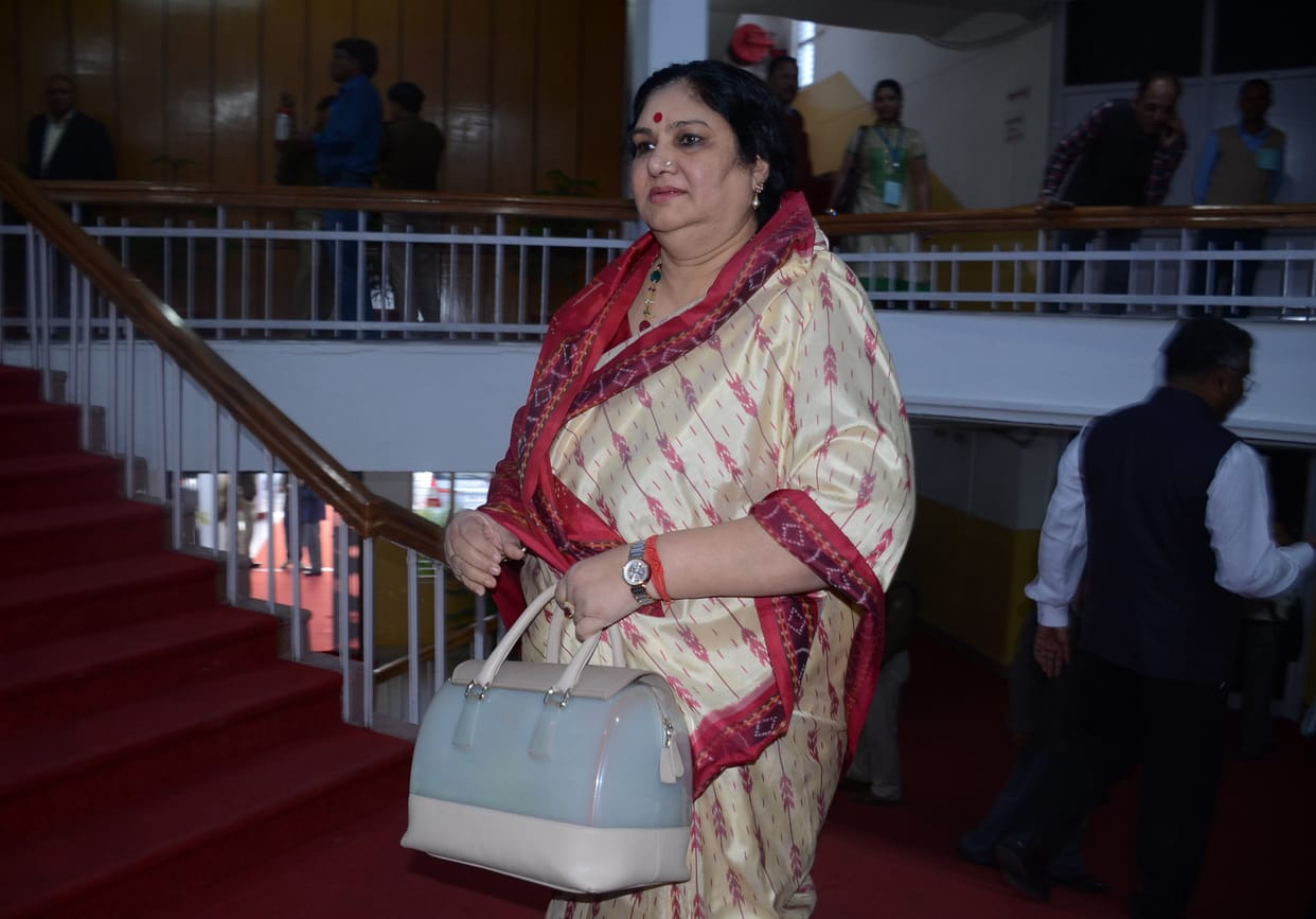 Amrita Rawat is on front for cm candidate 