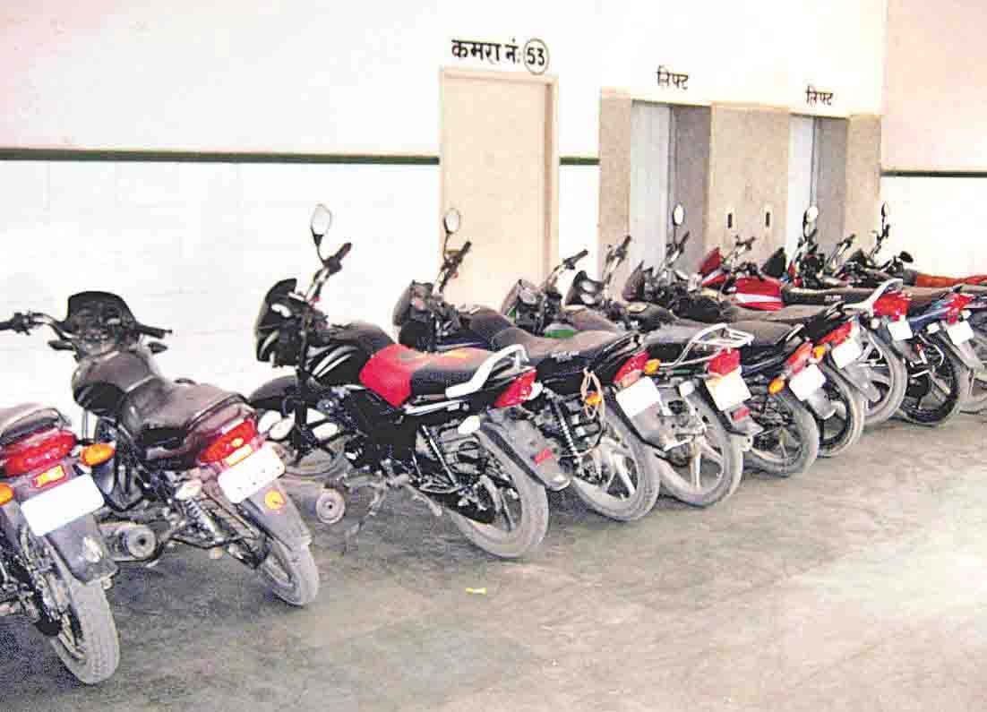 bike in hospital