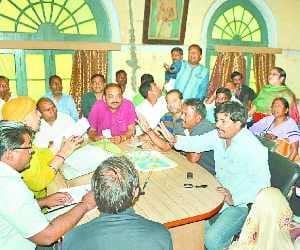 In the commotion of the municipality board meeting