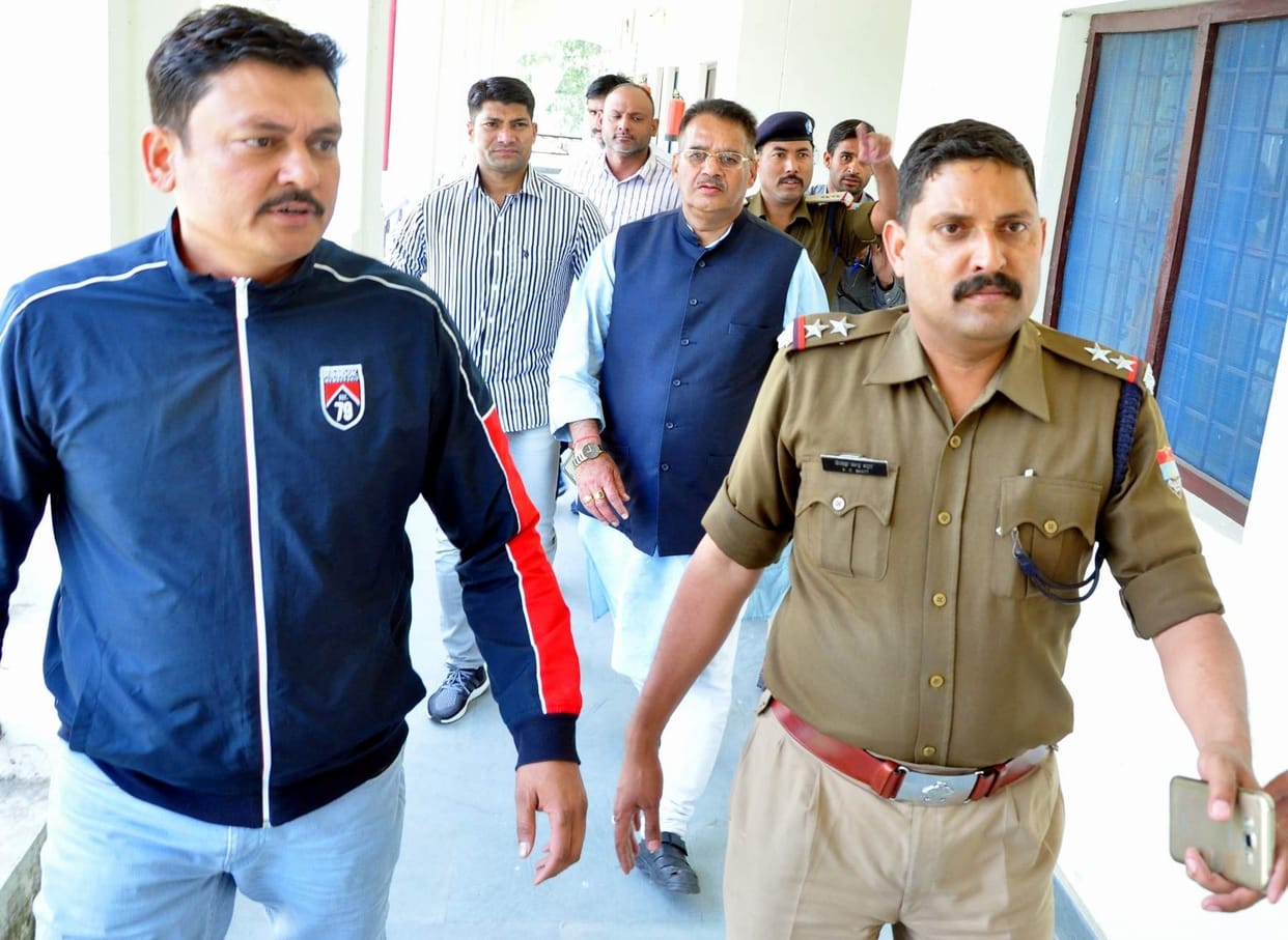 ganesh joshi did not get permission to join assembly.