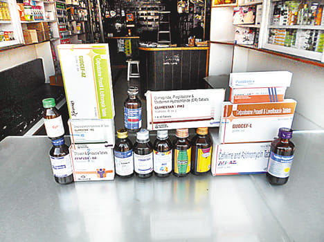 Combination of Medicine, today will not be sold