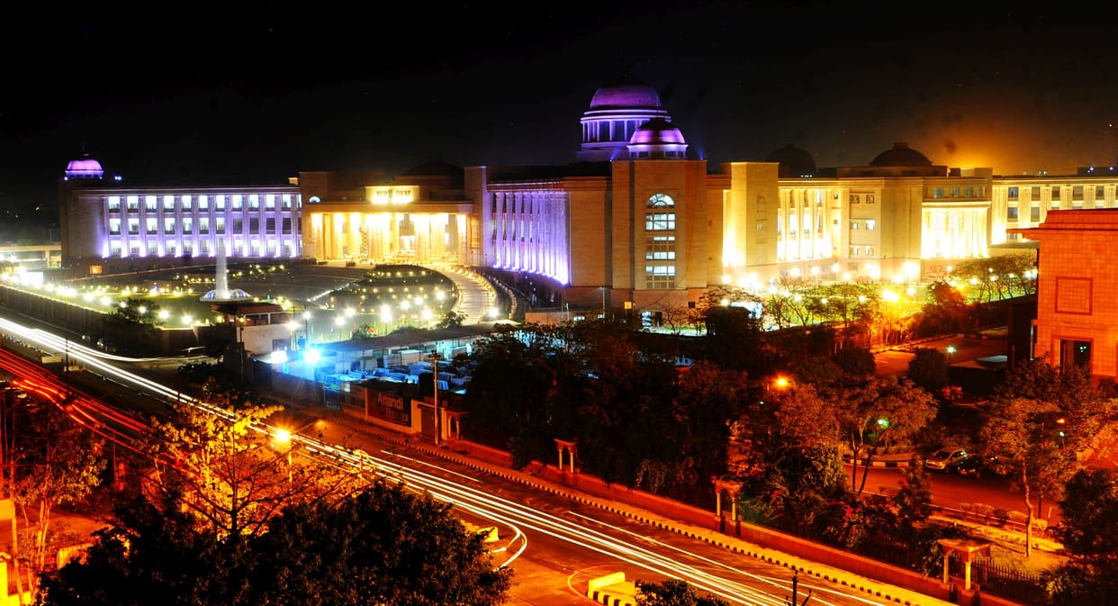 New high court of Lucknow, Uttar Pradesh.