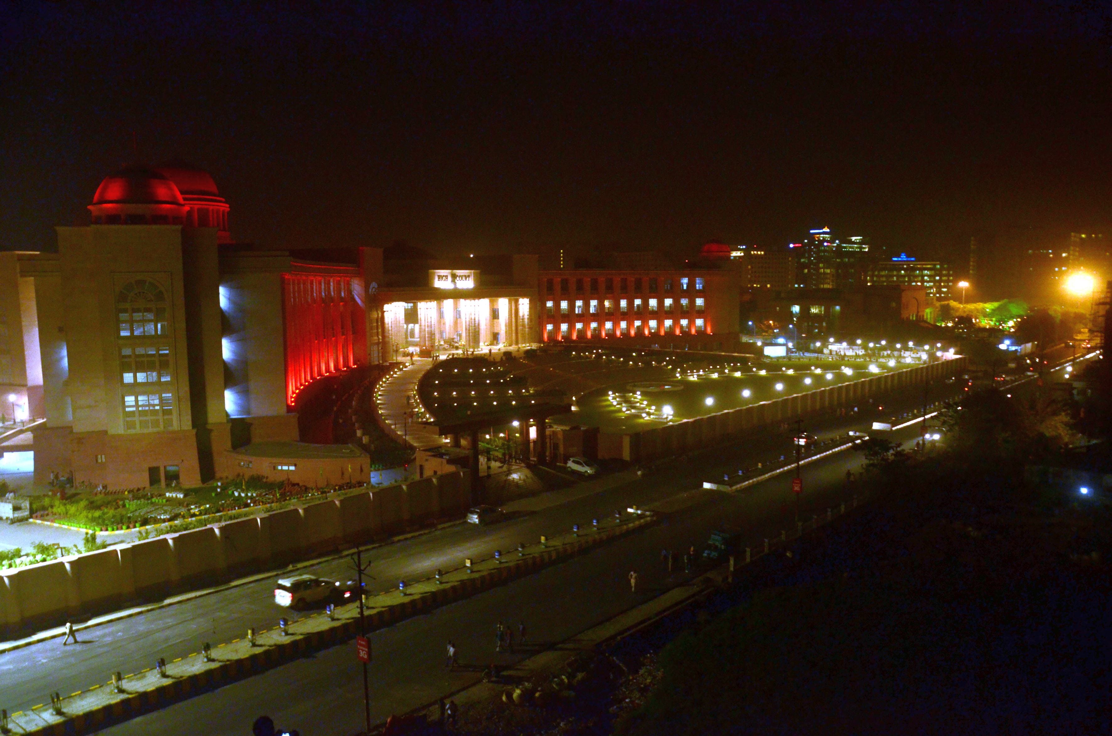 New high court of Lucknow, Uttar Pradesh.