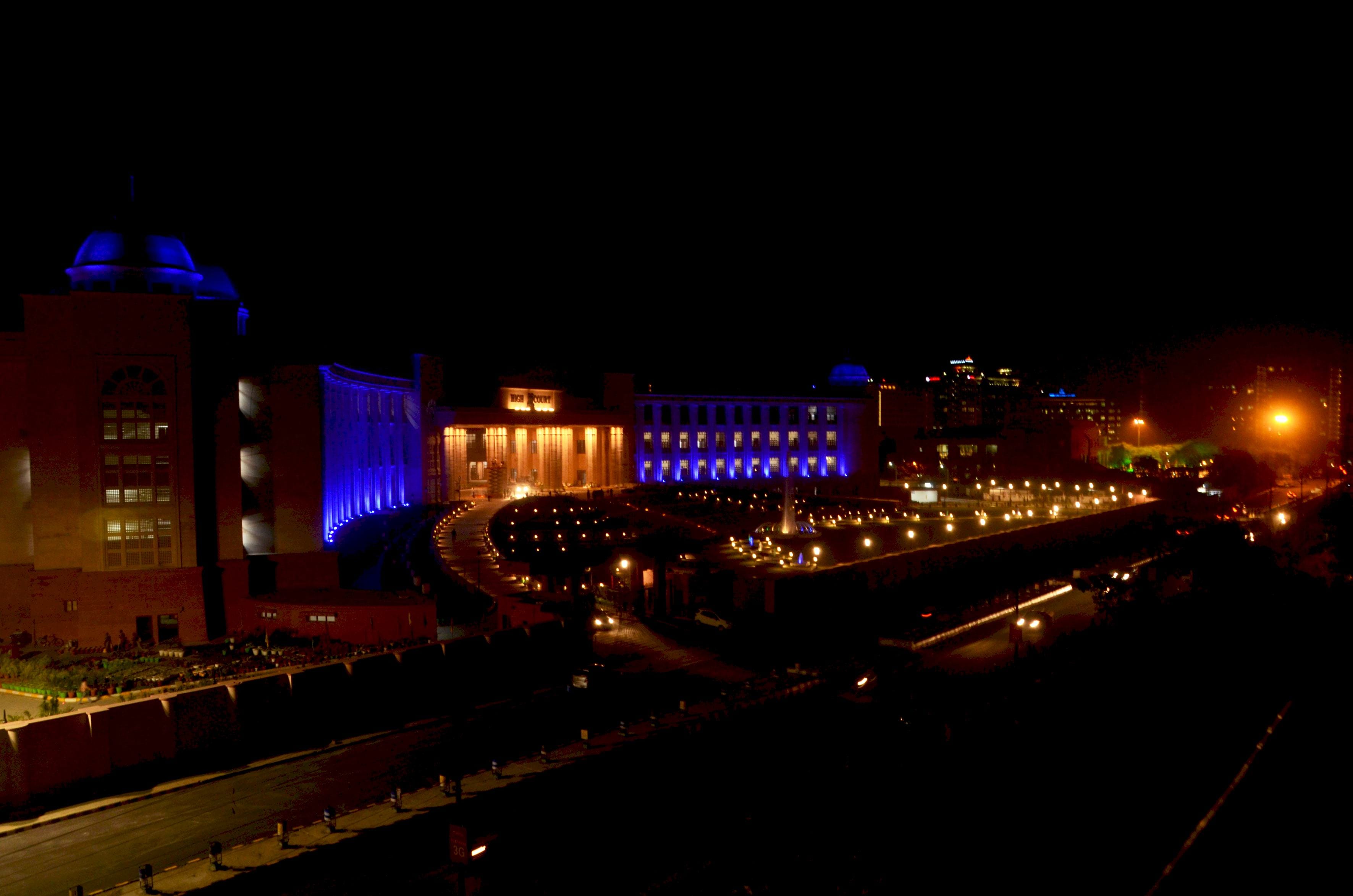 New high court of Lucknow, Uttar Pradesh.