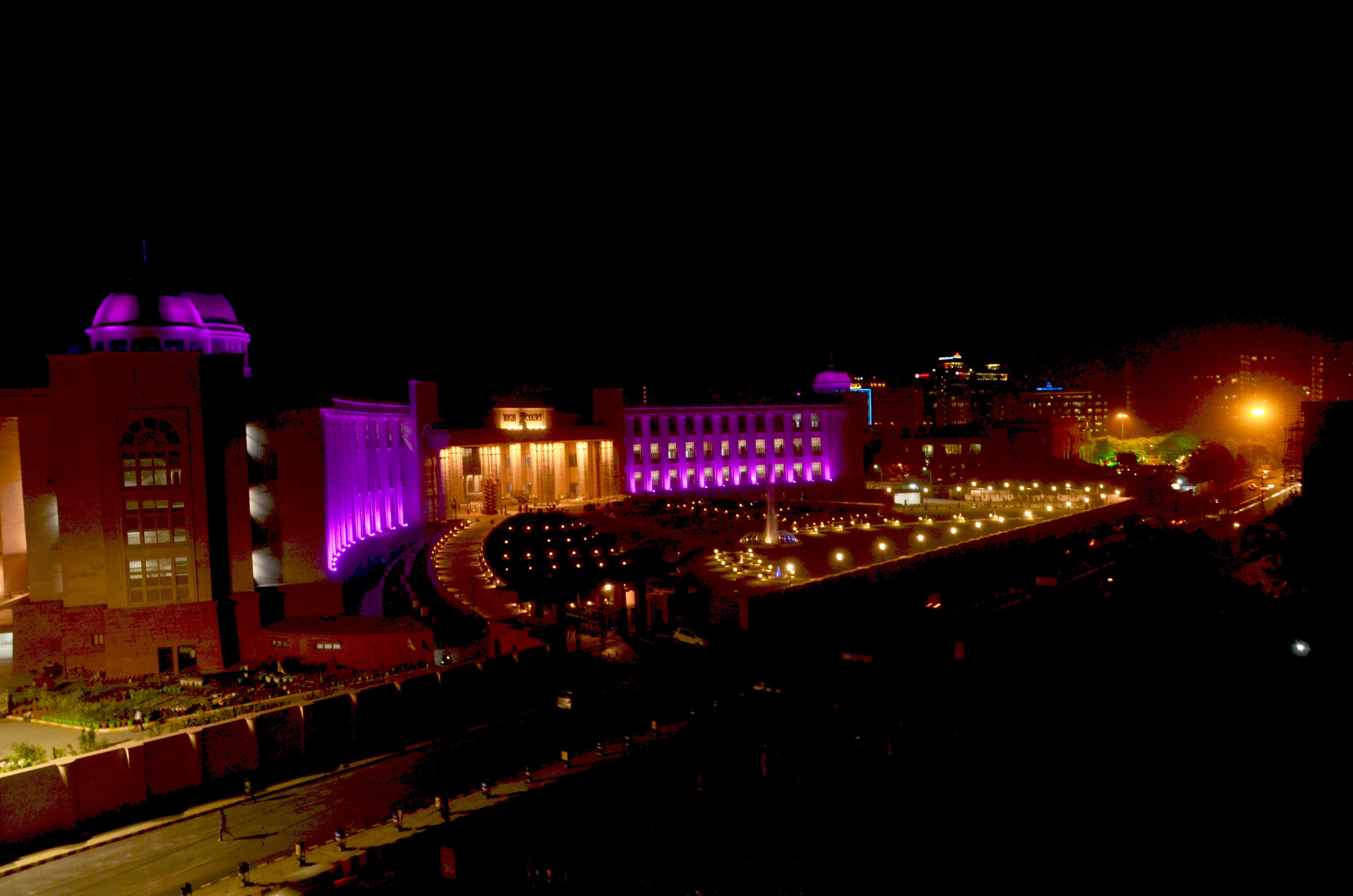 New high court of Lucknow, Uttar Pradesh.