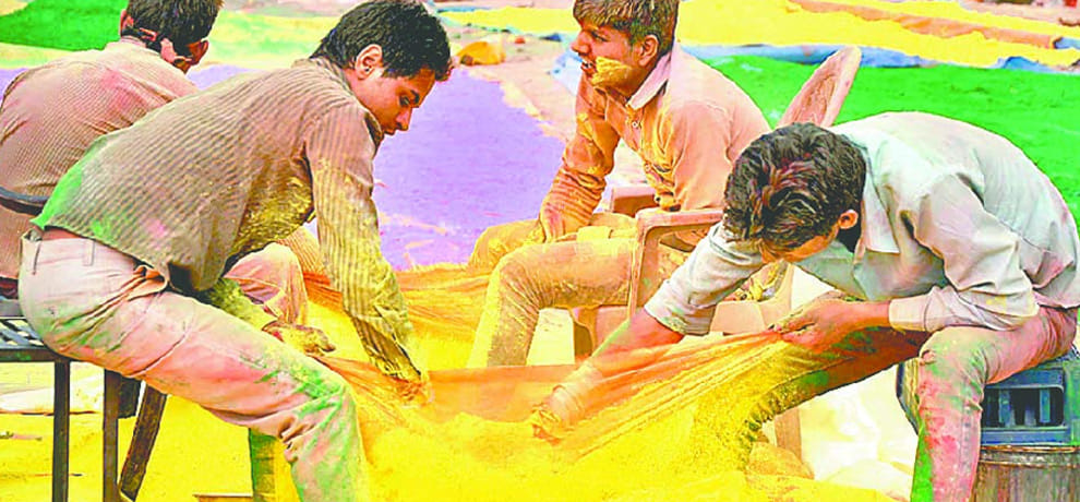 this time holi will be celebrate with make in india