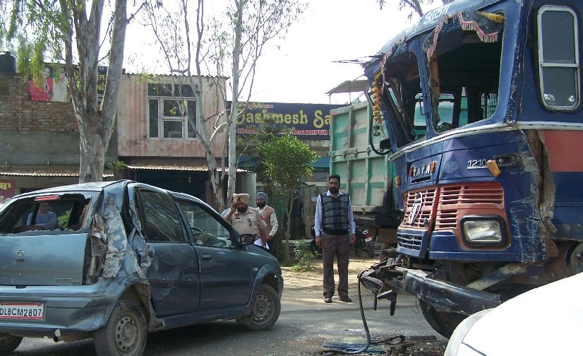 gandmother and grand daughter died in road accident