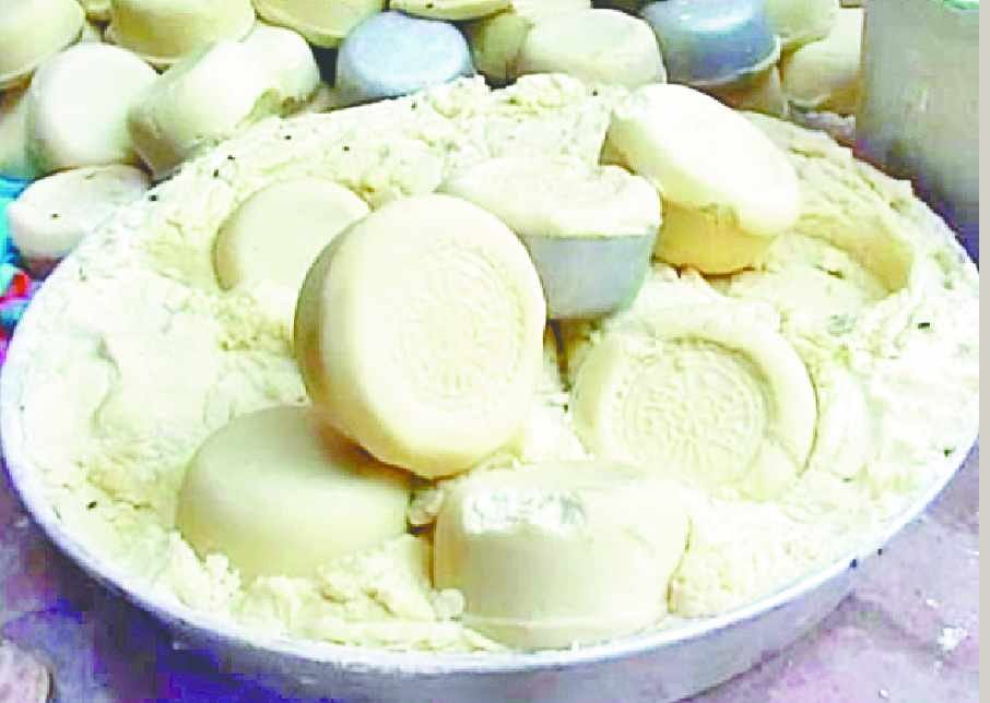 Festival of colors on the turnover of sophistication