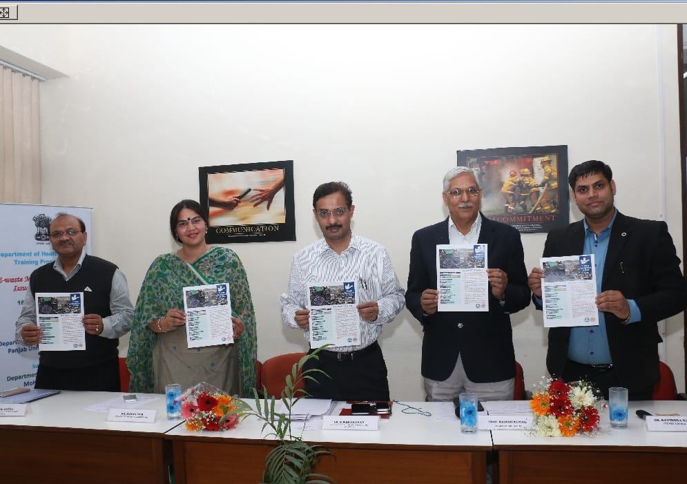 17 kilogram e-waste from every home in chandigarh in one year
