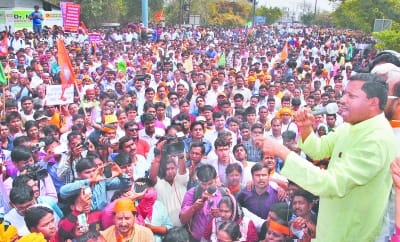 'Mahagrjana' on m.g road