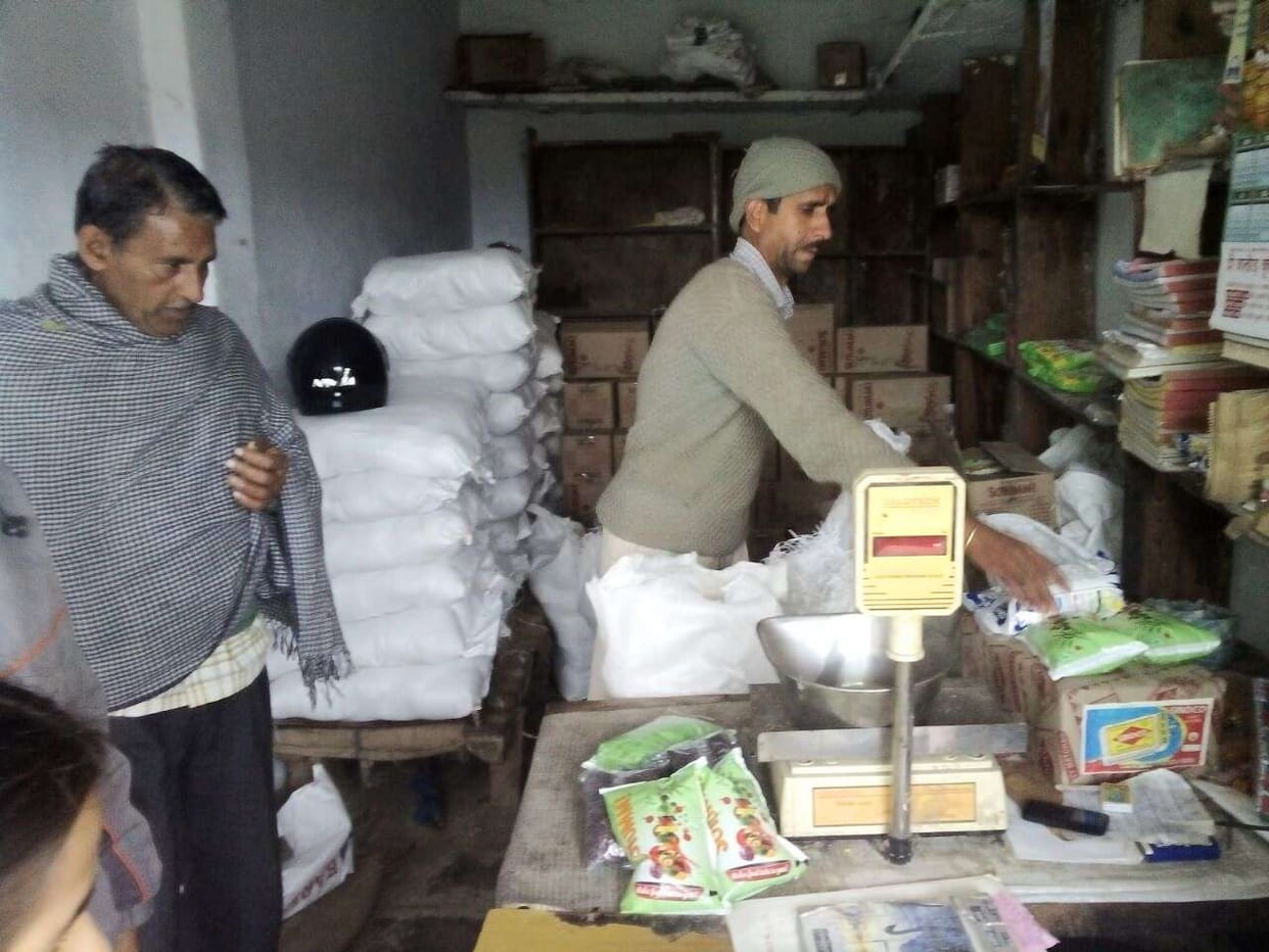 Himachal Ration under public distribution system