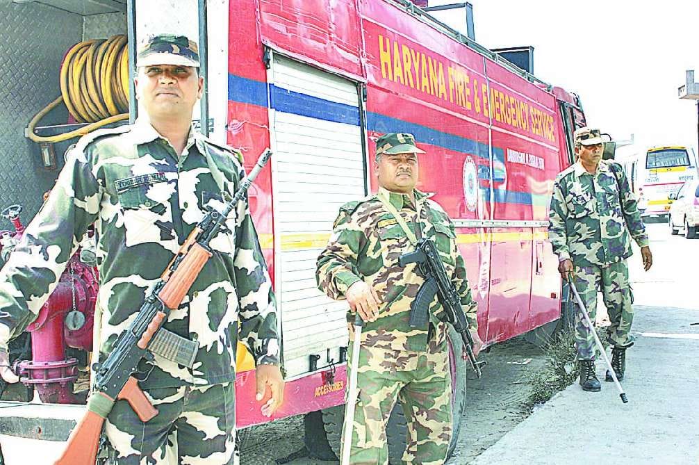 Bahadurgarh News, Hindi News, Jaat Andolan, Security, Para Military, Jhajjar