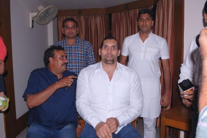 the great khali, khali kurukshetra visit, khali interview, haryana, wrestling, khali, sports