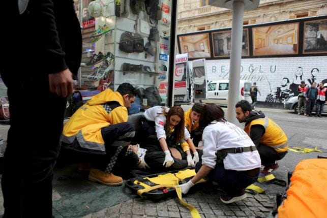 Four dead, 20 wounded in blast in Turkey's Istanbul