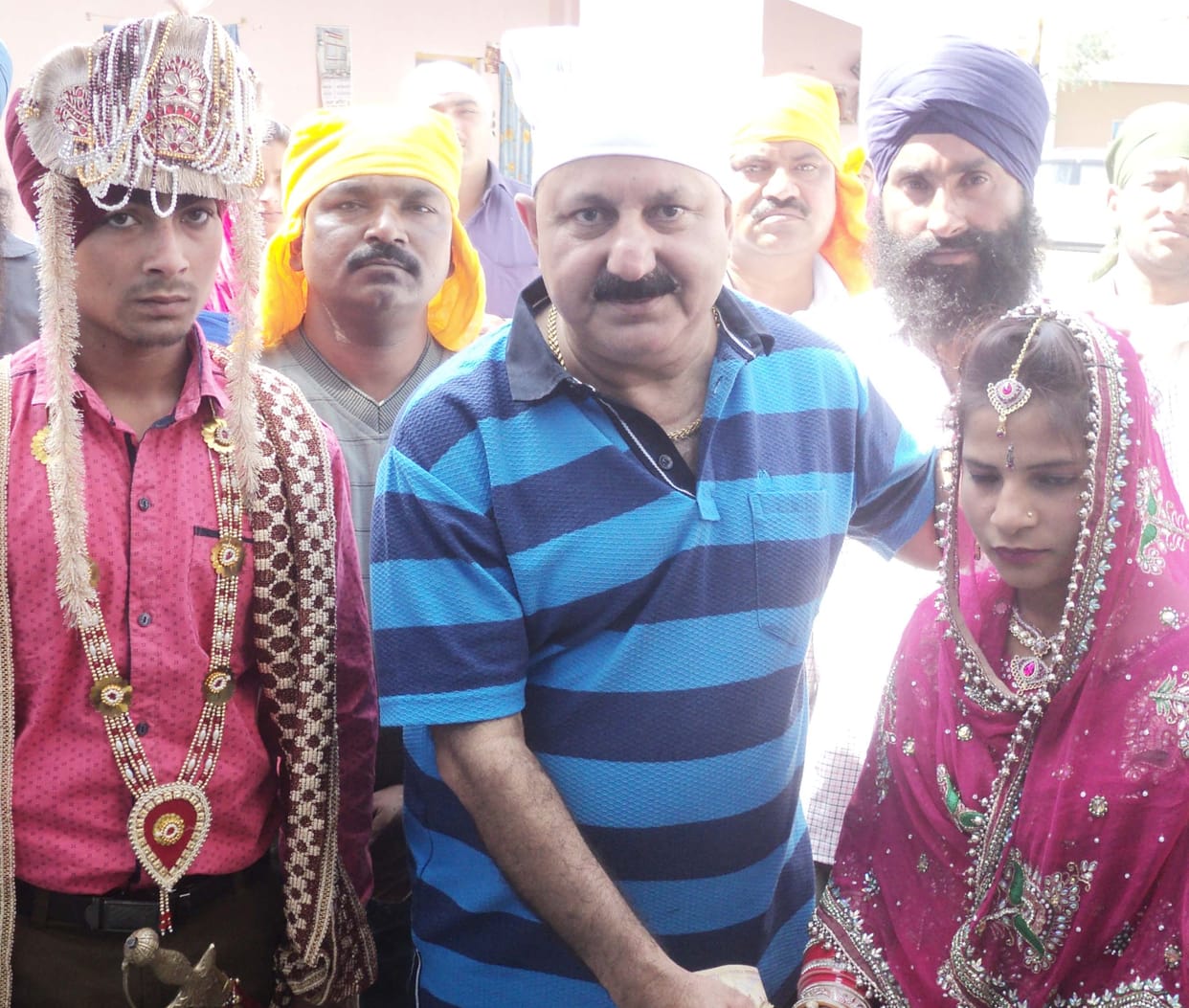 Tarsem's daughter was married with simplicity