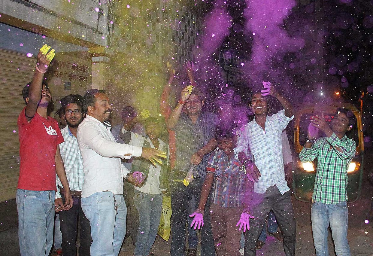 Pakistan late on defeat Celebration night celebration