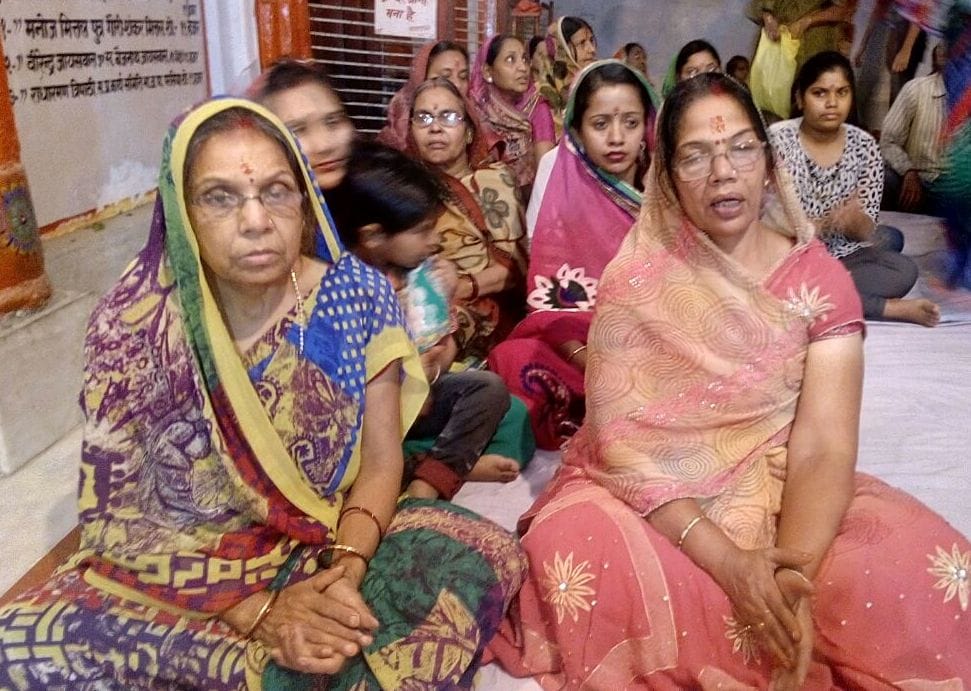 Khatushyam devotion of the faithful in Jume