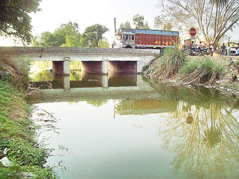 water in canal flow