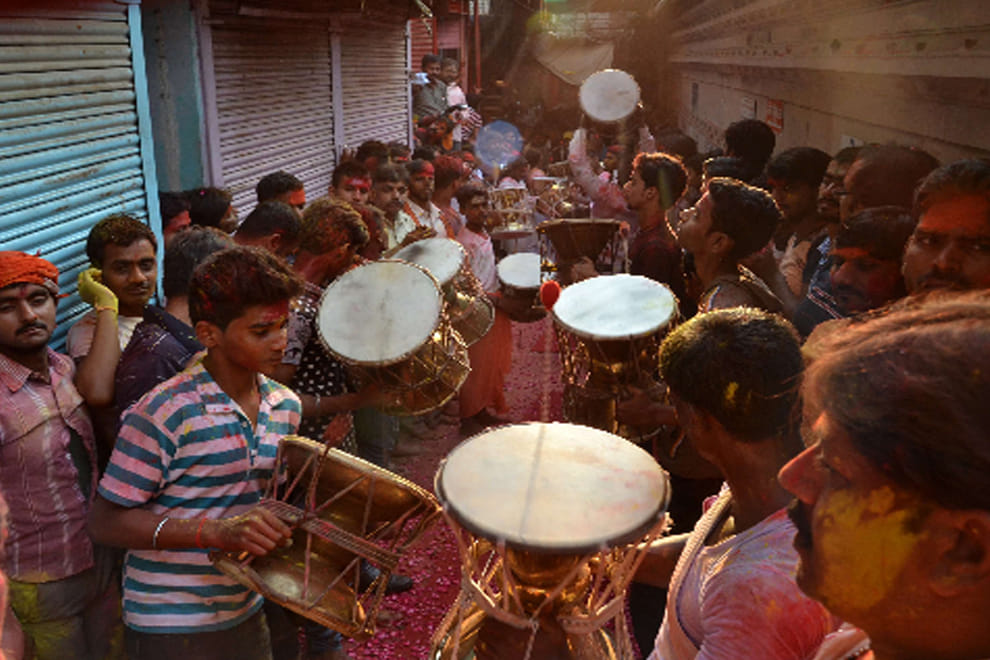 Varanasi celebrates Holi with Baba Vishwanath